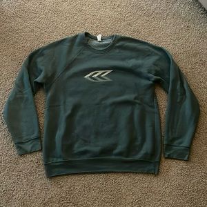 Green Crew Neck Sweatshirt